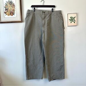 Carhartt Grunge Beige Carpenter Jeans 100% Cotton